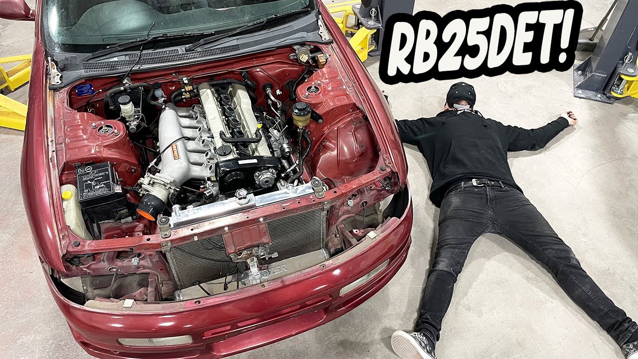 BACK TO WORK: R33 gets the drivetrain it deserves!