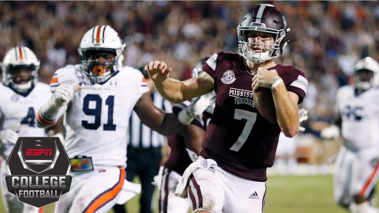 Mississippi State takes down No. 8 Auburn | CFB Highlights