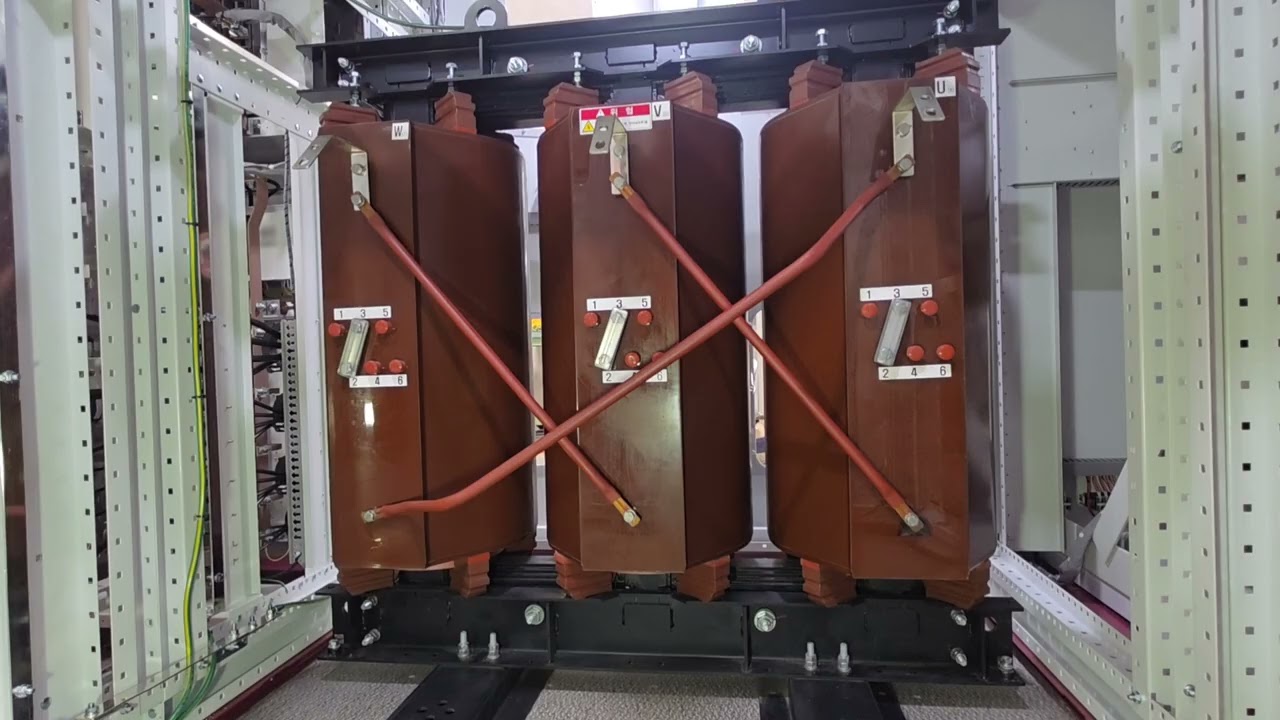 몰드 변압기 구조 간단 설명