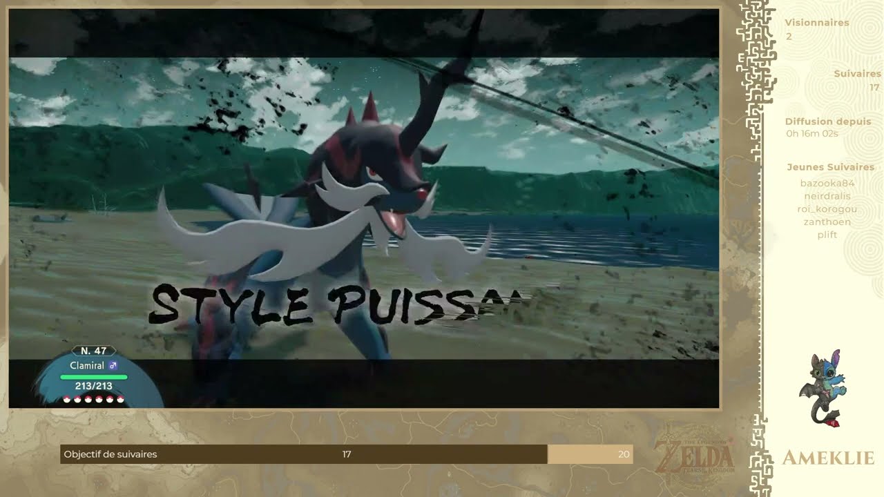 2023-06-16 Pokémon Legends : Arceus. On continue la quête principale