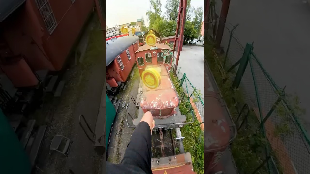 When you take Subway Surfers too seriously 🏃&zwj;♂️ DJI Osmo Action 4 🎬 @olivernordin #parkour