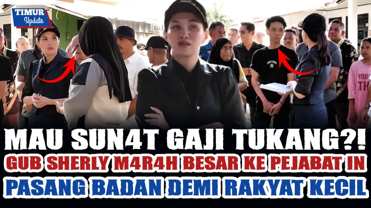 RUMAH DIBONGKAR TAPI TAK DIKERJA, ANGGARAN DIMAINKAN PULA? GUB SHERLY S1K4T PEJABAT TAK B3CUS INI?!