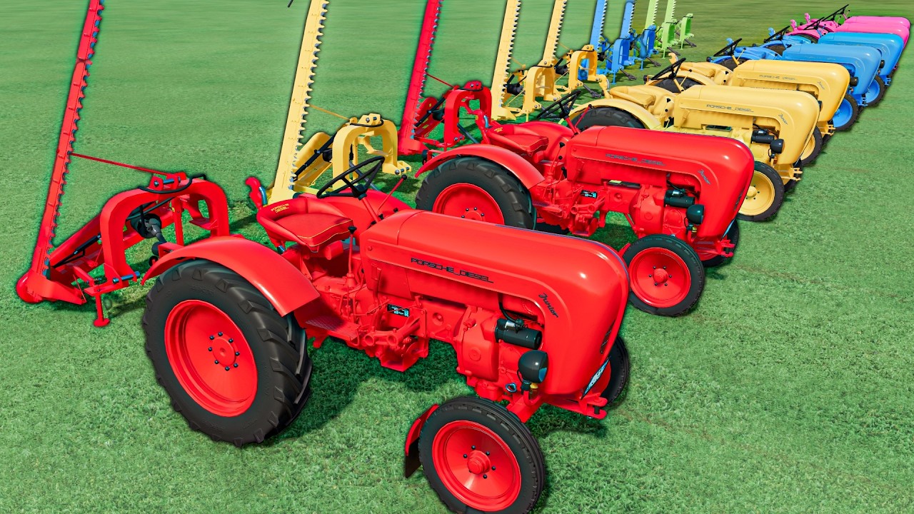 TRANSPORT OF COLORS - PARANORMAL CAT BACKHOE LOADERS - FS22