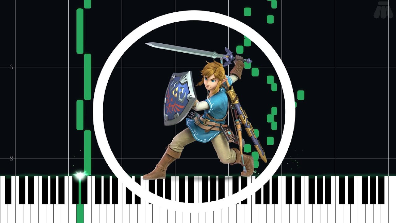 Samasa Desert - The Legend of Zelda - Intermediate Piano Tutorial