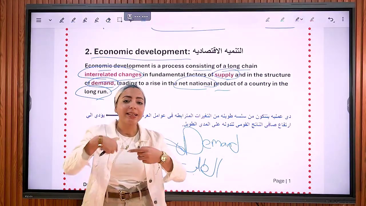 Economic Development - Ch 1 - Dr.Ghada