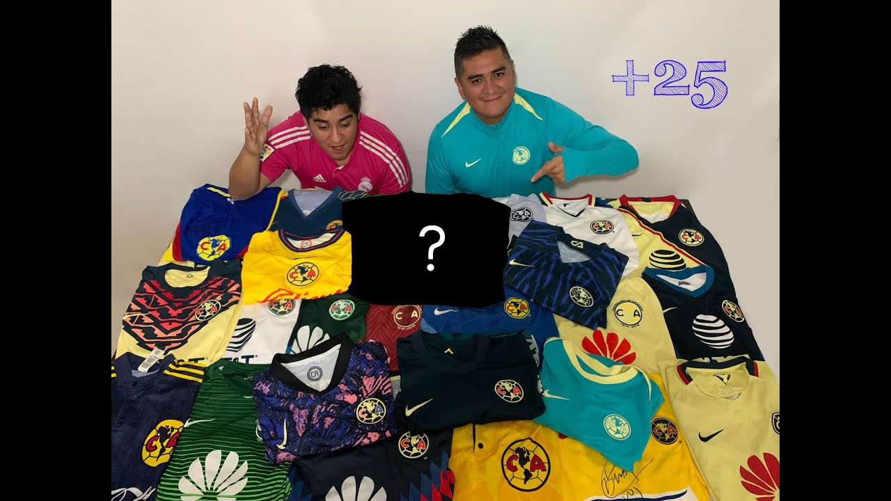 COLECCION DE PLAYERAS DEL AMERICA, + DE 25 !!!!! ESPECIAL.!