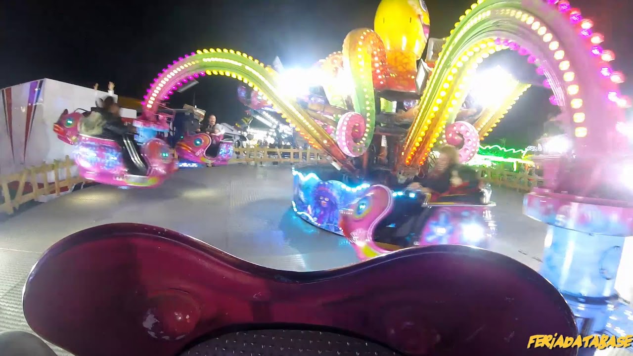 El pulpo onride (S Mayoral) feria de Navidad Alicante 2017 realizado por Feriadatabase