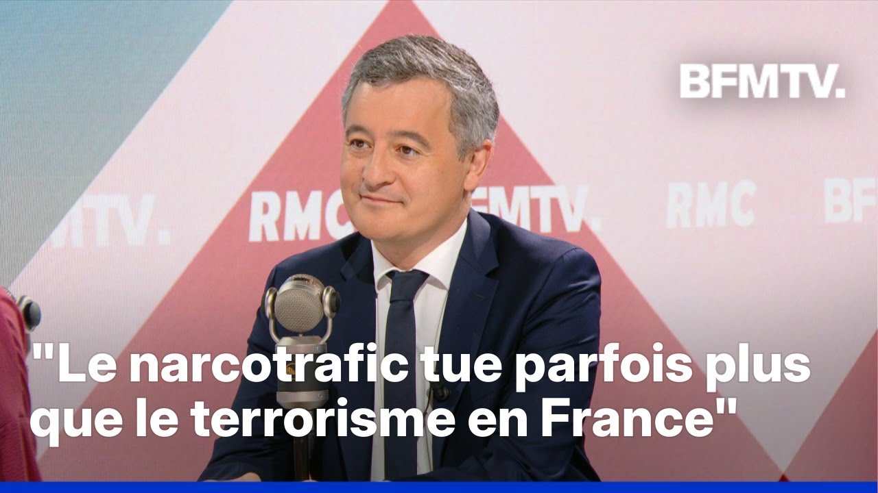 Narcotrafic, fouilles XXL en prison...L'interview en int&eacute;gralit&eacute; de G&eacute;rald Darmanin