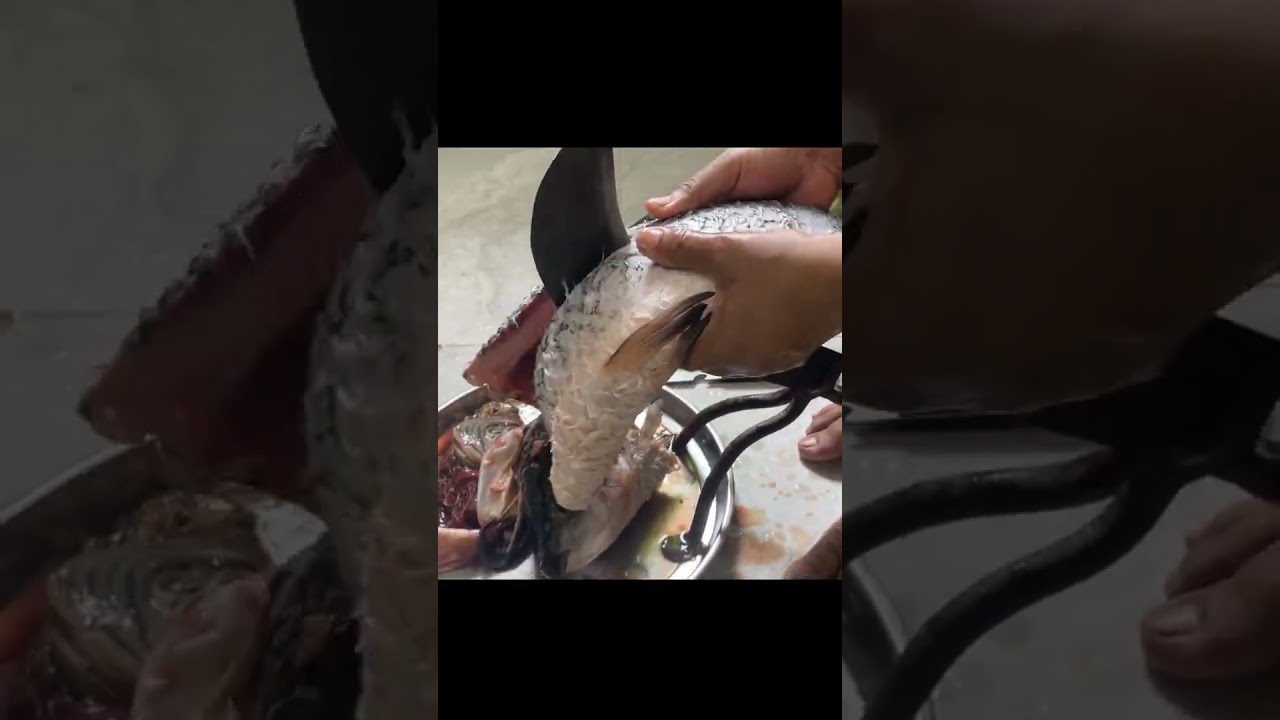 মাছ কাটার সঠিক উপায় | Right way to cut fish