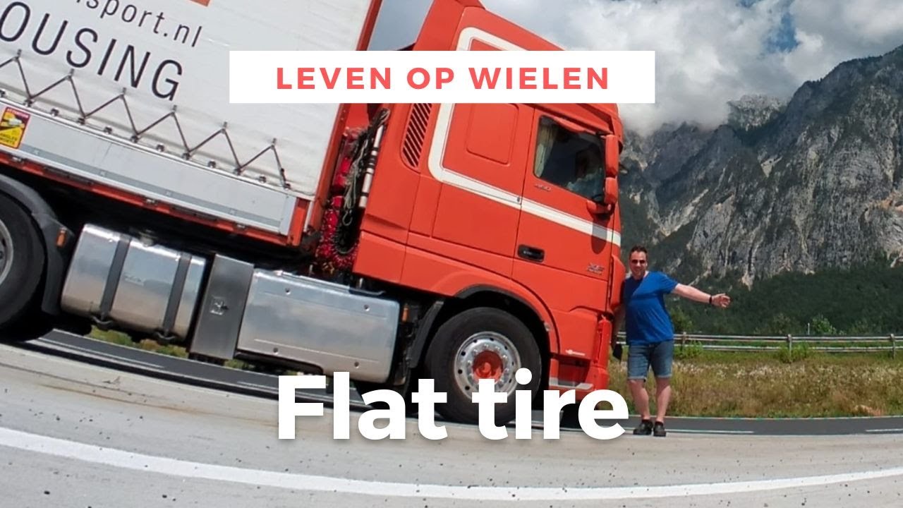 Een lekke band vanaf de trein in Italië  | Vlog #56 | Leven op wielen