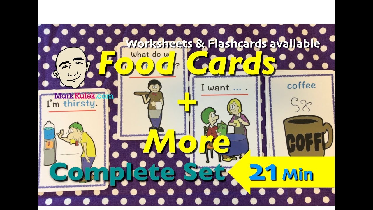 Продовольственные словарные карточки + Больше | Продовольственные беседы