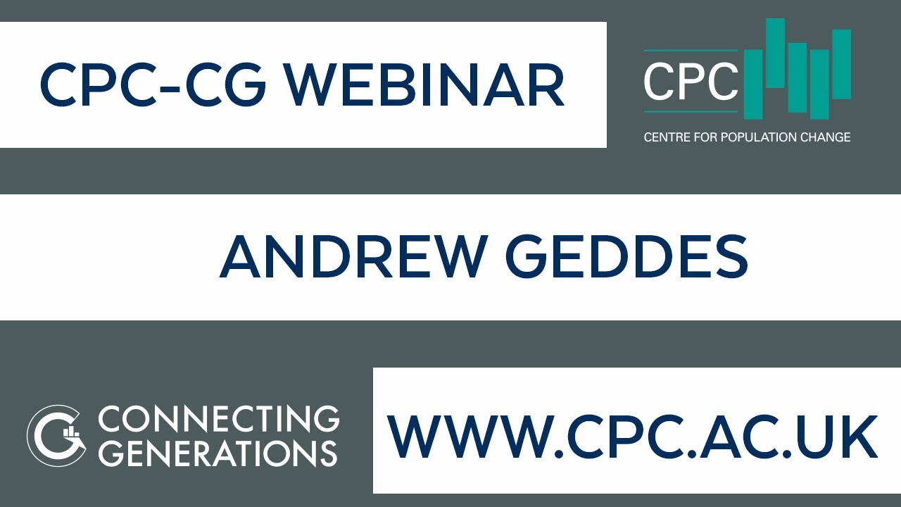 Migration governance for, of and against crisis - Professor Andrew Geddes