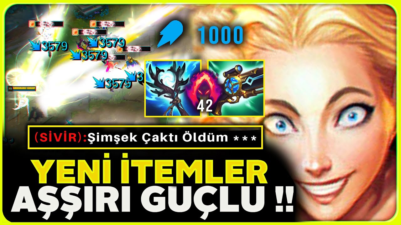 SEZON 14 YENİ İTEMLER LUX !! HERŞEYE TEK ATIYOR !! ŞİMŞEK ÇAKIYOR ÖLDÜRÜYOR !! | Ogün Demirci