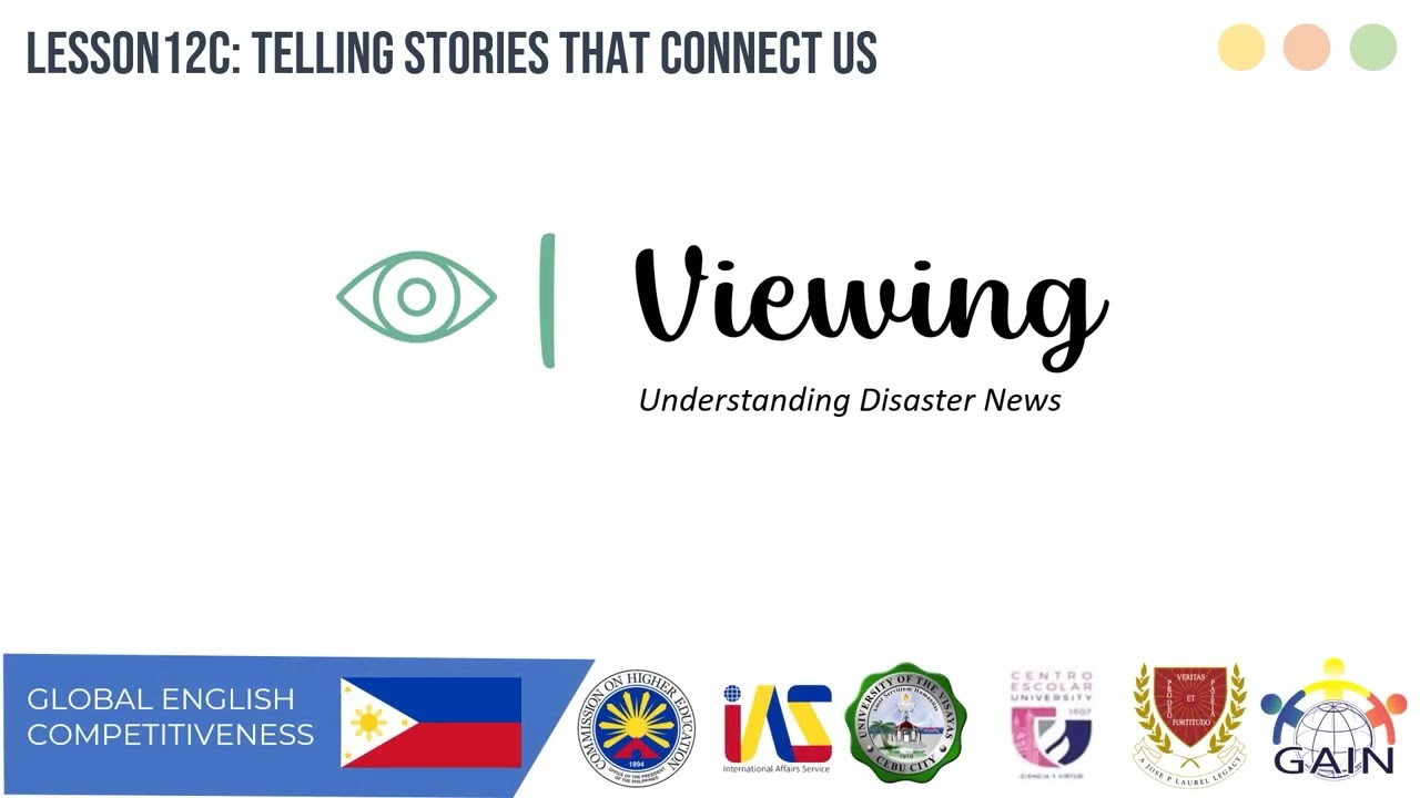 GEC CEFR B1 - Unit 12 Lesson C - Telling stories that connect us