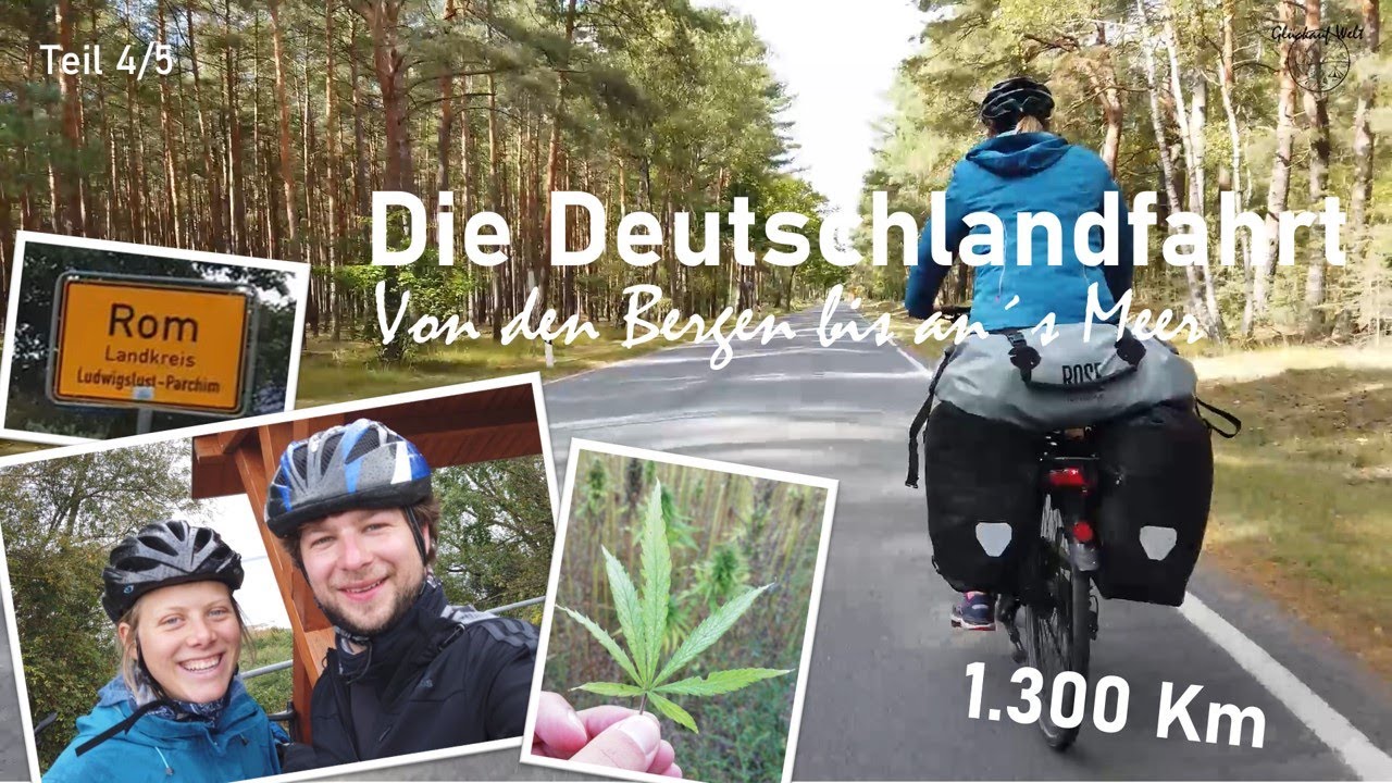 Die Deutschlandfahrt - Mit dem Fahrrad von den Bergen bis an´s Meer. Teil 4/5