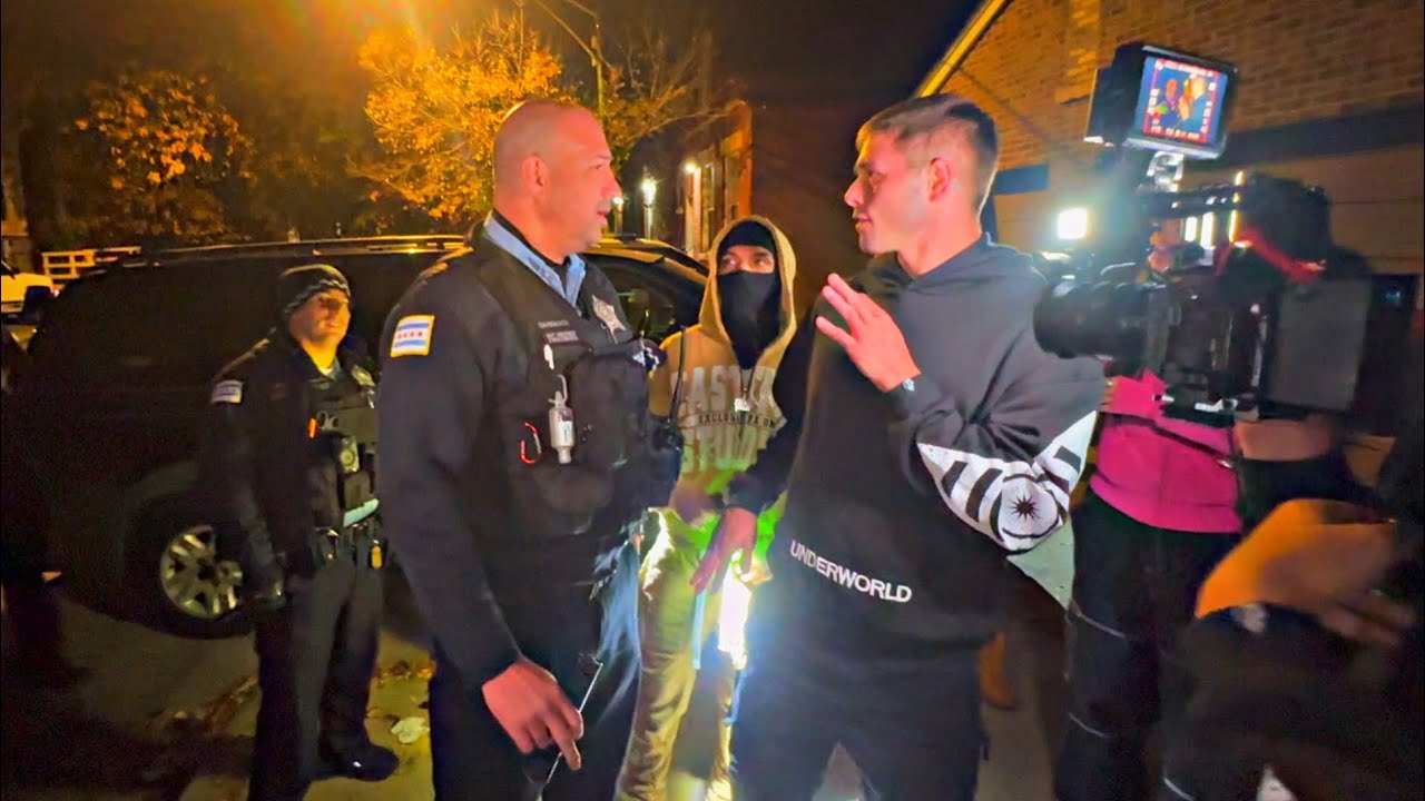 ЧИКАГО (ВИДЕОБЛОГ) ПОЛИЦИЯ ПРЕСЛЕДУЕТ ТОММИ ДЖИ И LATIN KINGS, ПОКА 187 BABY8 И CORRUPT СНИМАЮТ М...