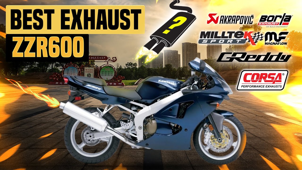 Kawasaki ZZR600 Exhaust Sound🔥Barracuda,Black Widow,Delkevic,GPR,GRmoto,IXIL,MTC,TBR,Yoshimura