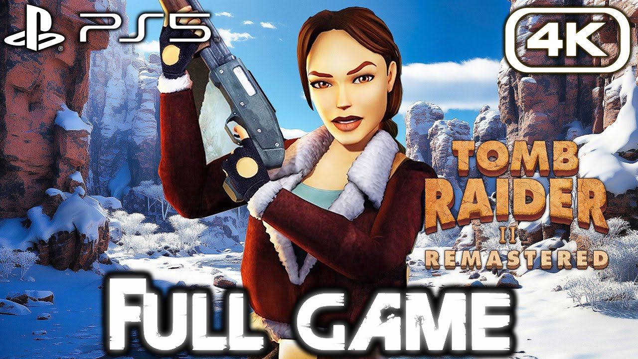 TOMB RAIDER 2 REMASTERED Gameplay Walkthrough FULL GAME (4K 60FPS) No Commentary