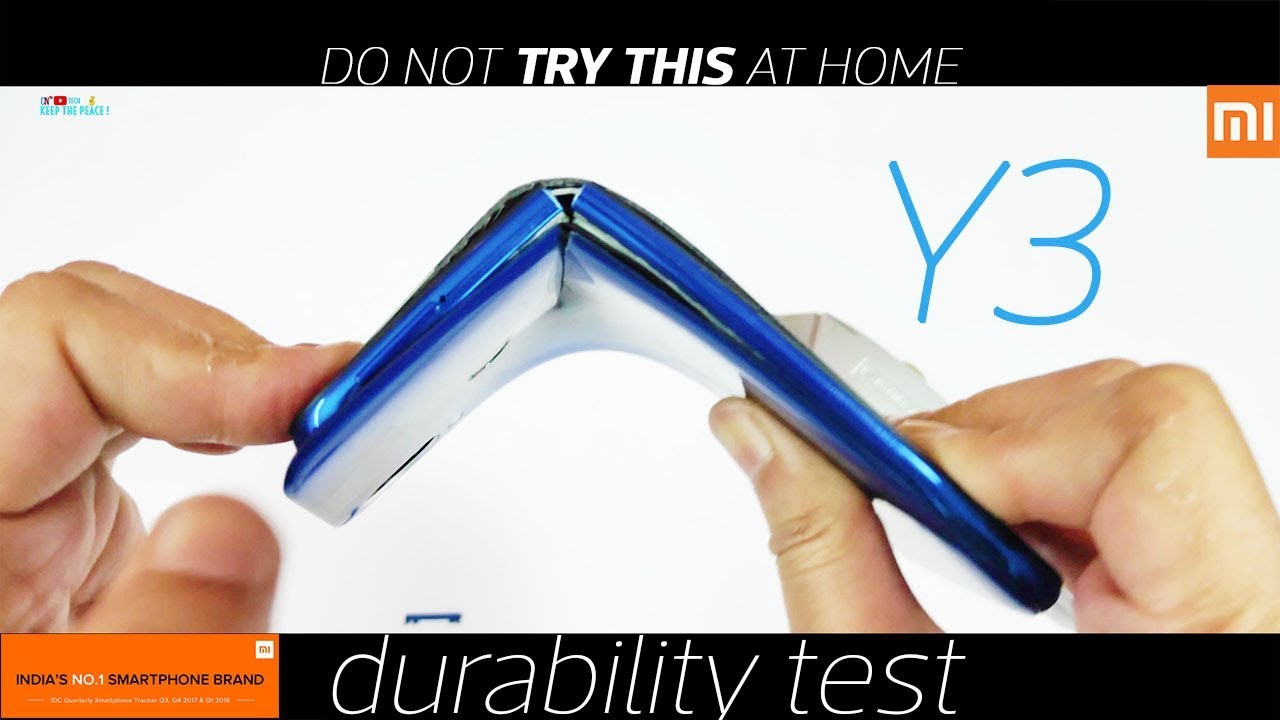 Redmi Y3 Durability Test - Sound Test|Bend|Scratch Test|Pubg|Drop Test