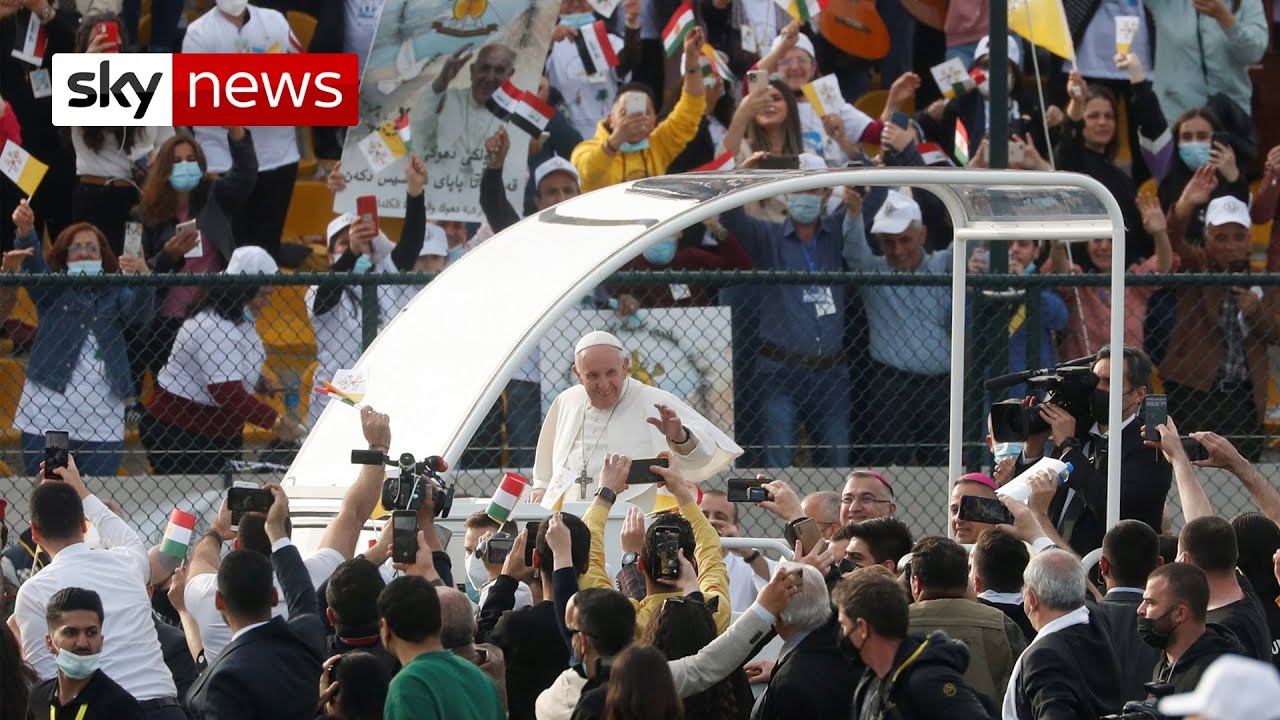 Pope brings message of peace to parts of Iraq once held by Islamic State