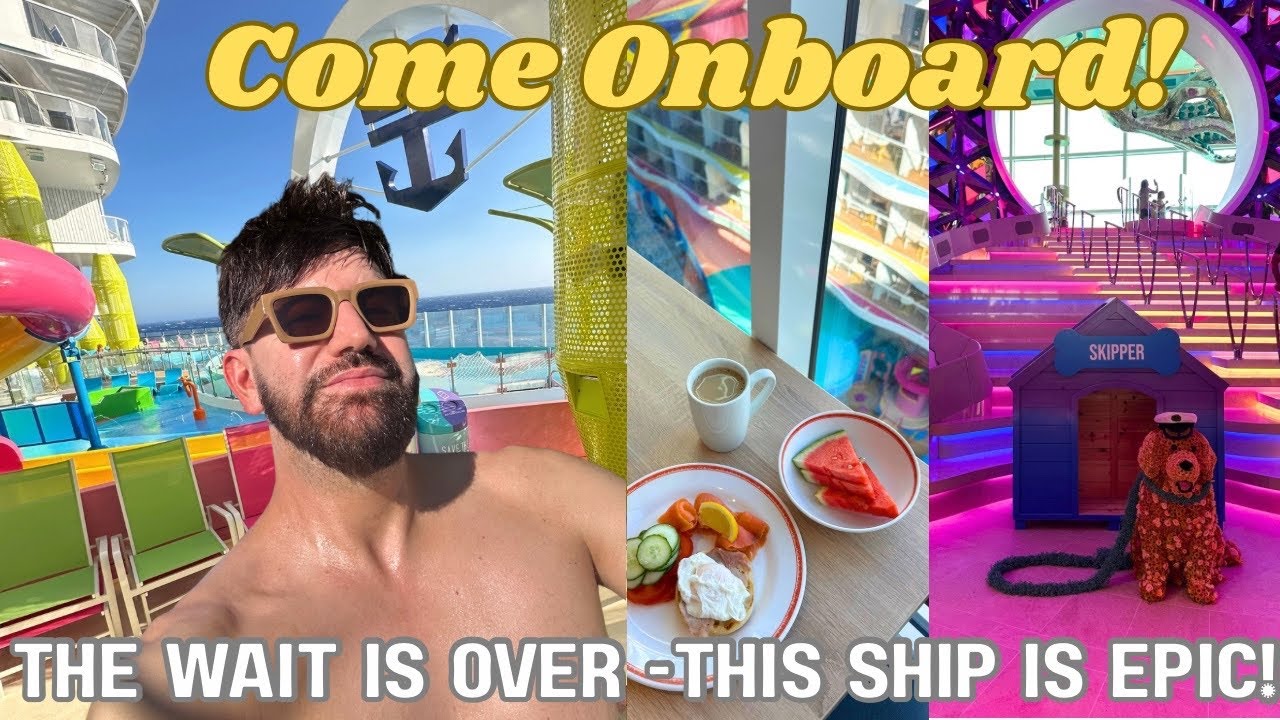 ПЕРВЫЙ ВЗГЛЯД на НОВЫЙ лайнер Legend of the Seas от Royal Caribbean! 🚢 Путешествие с мистером Кар...