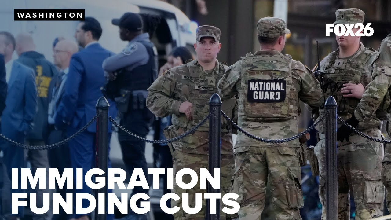 Immigration funding halted after the death of a National Guard member
