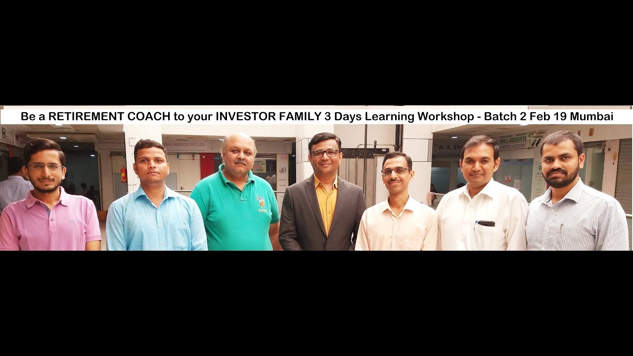 Now, I am Competent & Confident to prepare Comprehensive Retirement Plan to my Clients family.