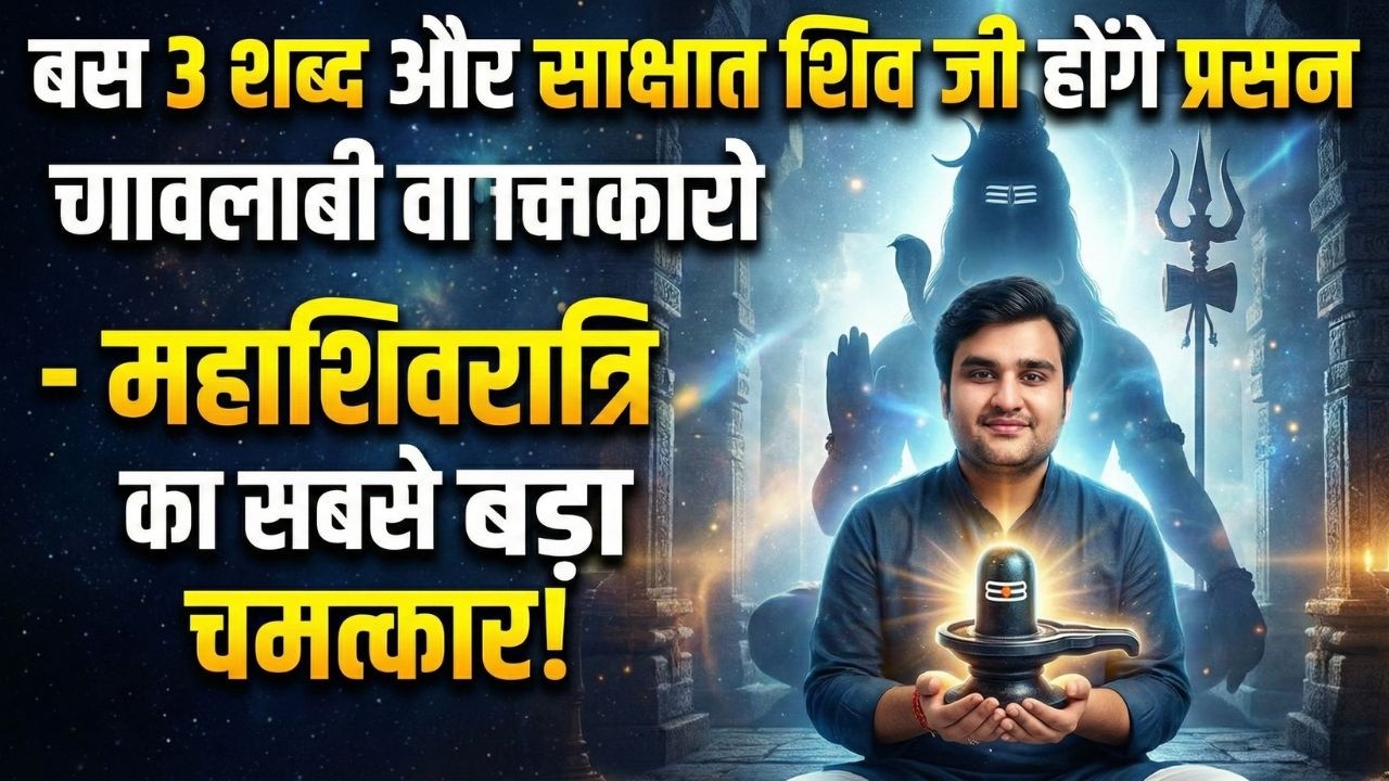 अगर आज ये 3 शब्द बोलै तो आपका जीवन सफल हो जायेगा #indreshjimaharaj #indreshupadhyayji
