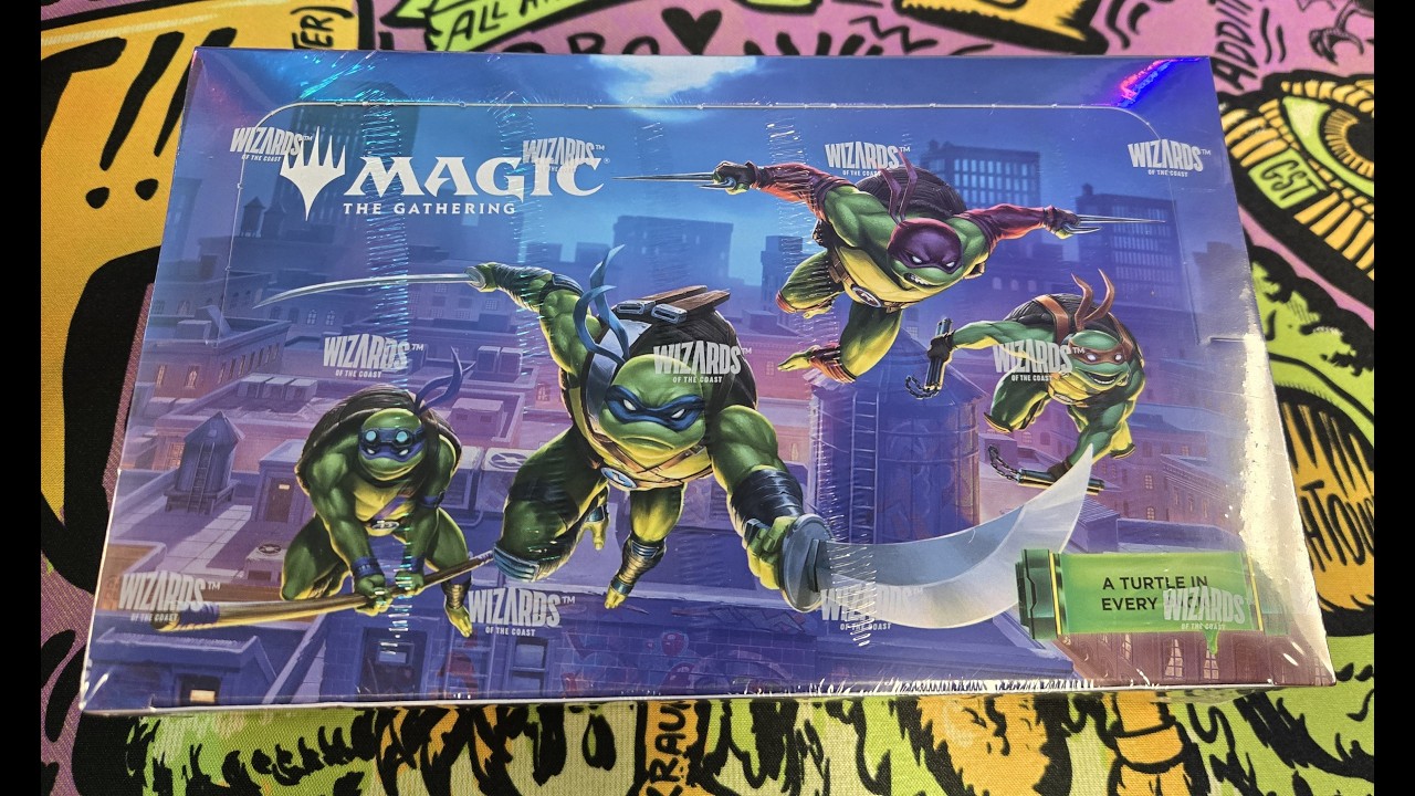 Its Turtle TIme!! Play Booster Opening