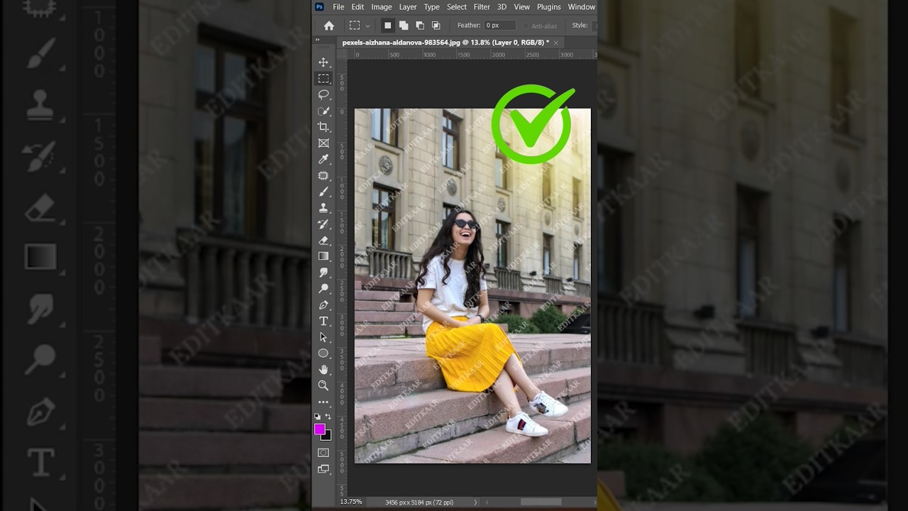 Create Watermark in Photoshop Tutorial 🤯✅#photoshoptutorial #photoshop #shorts #viral