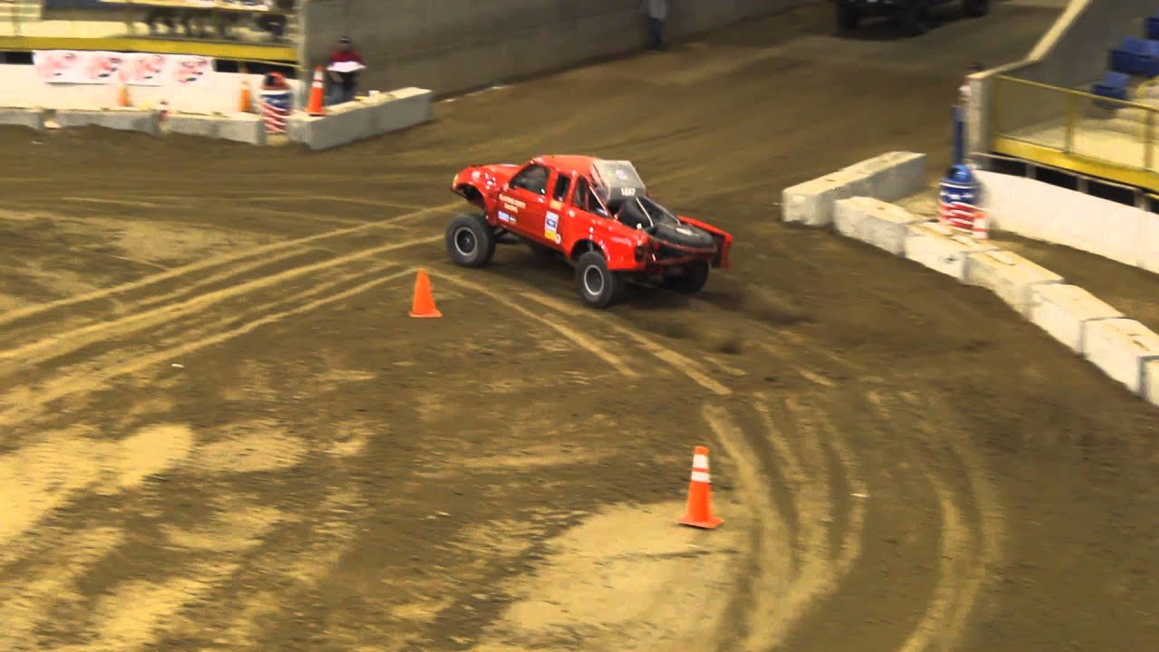 Randy Gabriel in the Tuff Truck Competition at the National Western Complex 2014