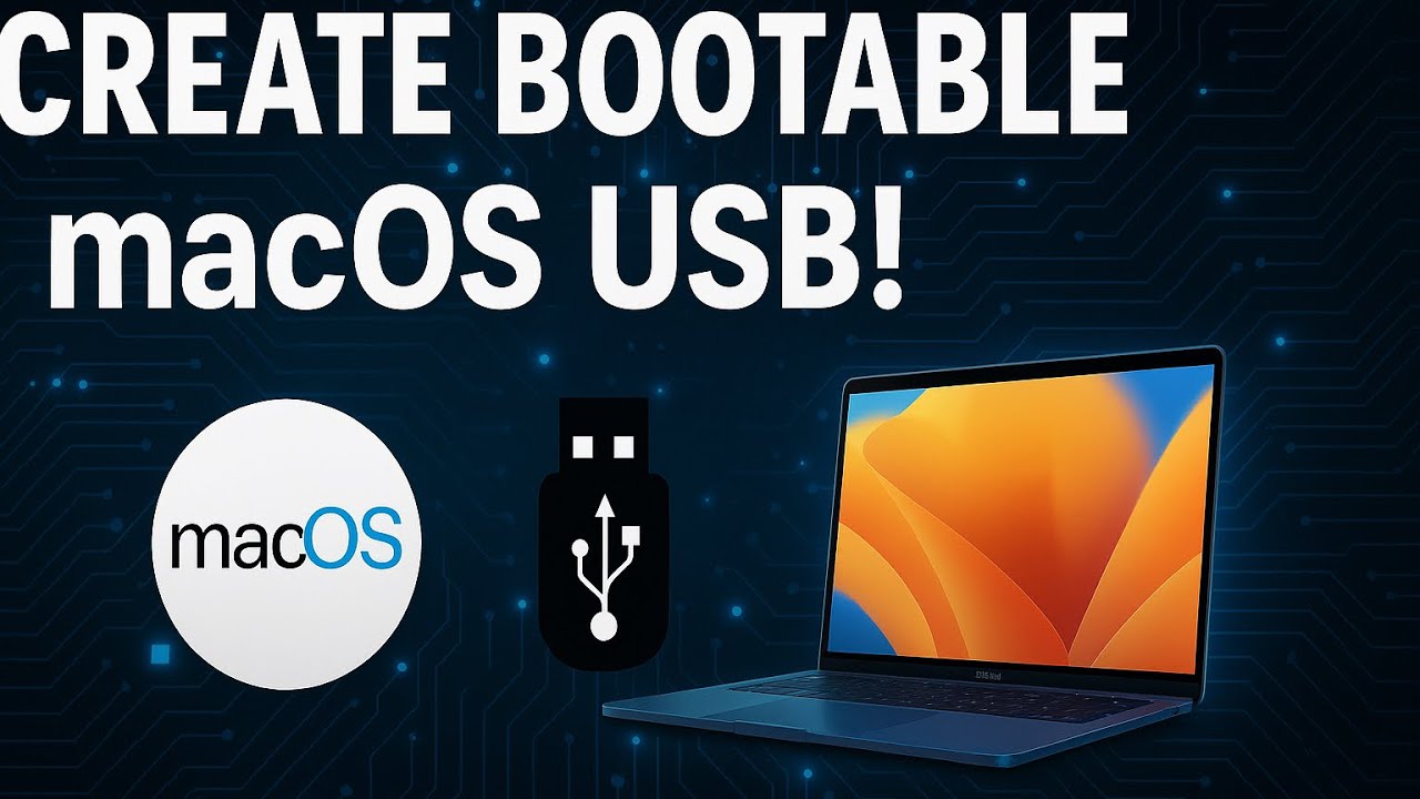 How to create a macOS Bootable Flashdrive in few easy steps on MacBook Mac