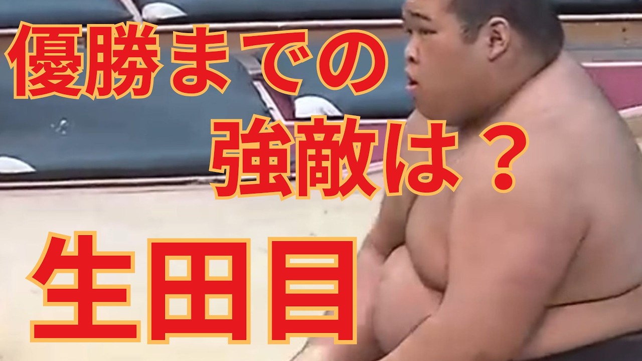 11日目時点で生田目が三段目優勝を目指すまでの好敵手となる力士とは#相撲 #sumo