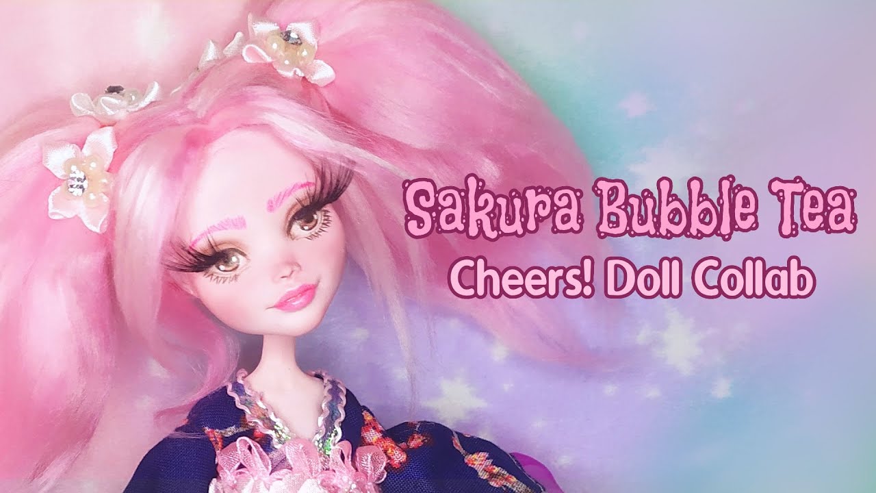 Sakura Bubble Tea Doll Repaint