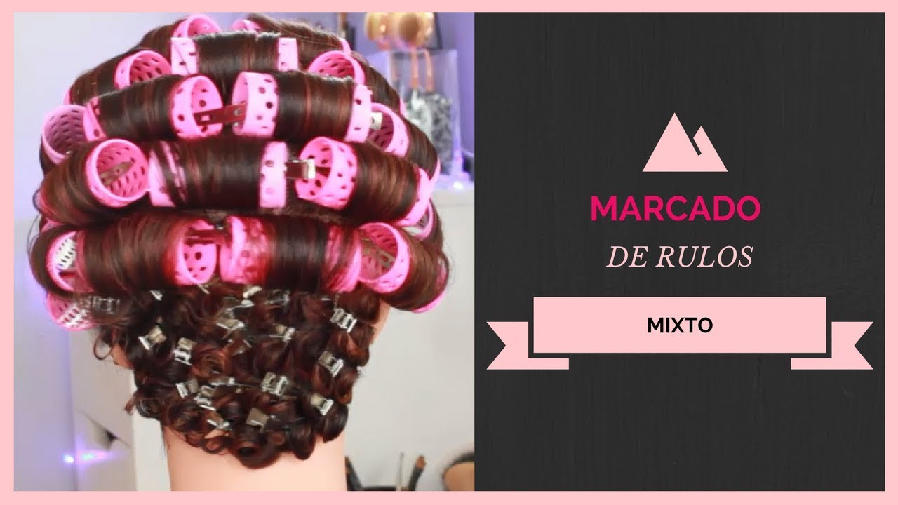 MARCADO DE RULOS MIXTO 🎀 sandranewlook