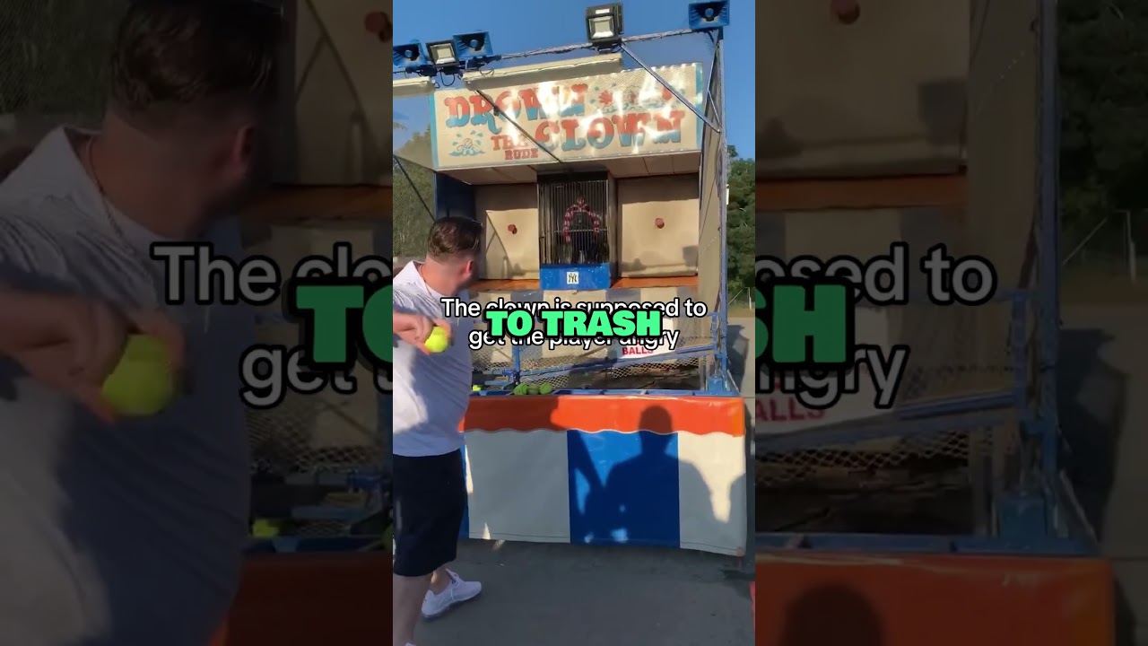 What Happens When a Pro Baseball Player Plays A Carnival Game