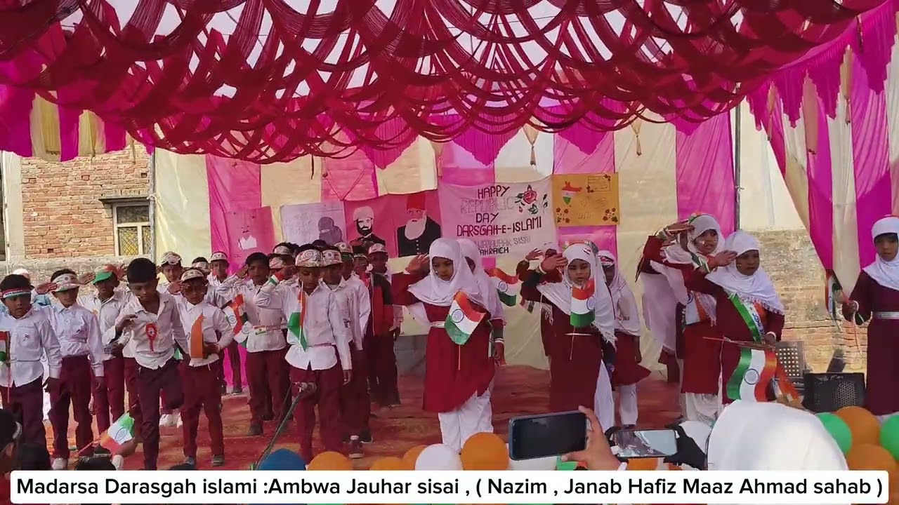 26#January republic day ! Action नन्हा मुन्ना रही हूं! #Vairalvideo #madarsaDarasgahislami# ytvideo
