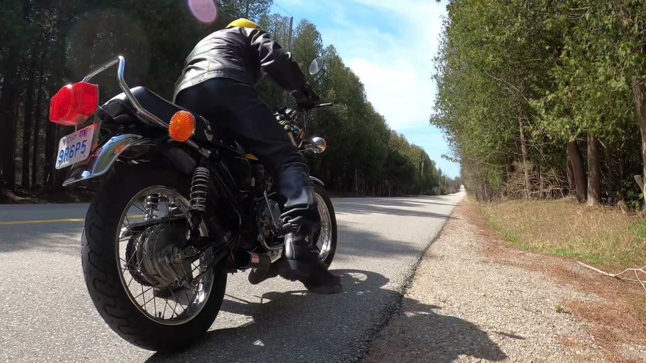 Ride Off, 1977 Honda CB400F with Yoshimura Exhaust (Recorded 2022) ヨシムラ集合