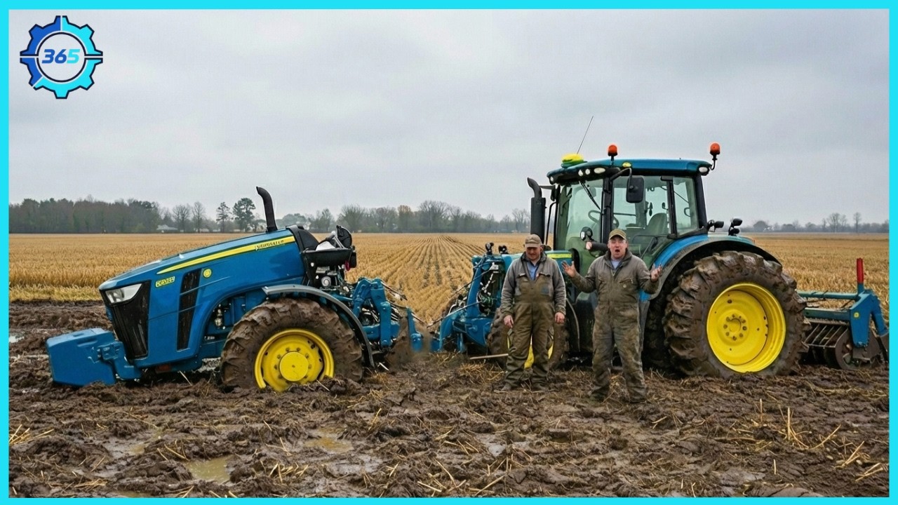 Tractor Stuck In Mud Compilation | Heavy Equipment Fails #4