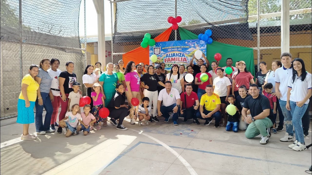 Alianza Familia y Escuela Institución educativa las flores sede Buenos Aires 