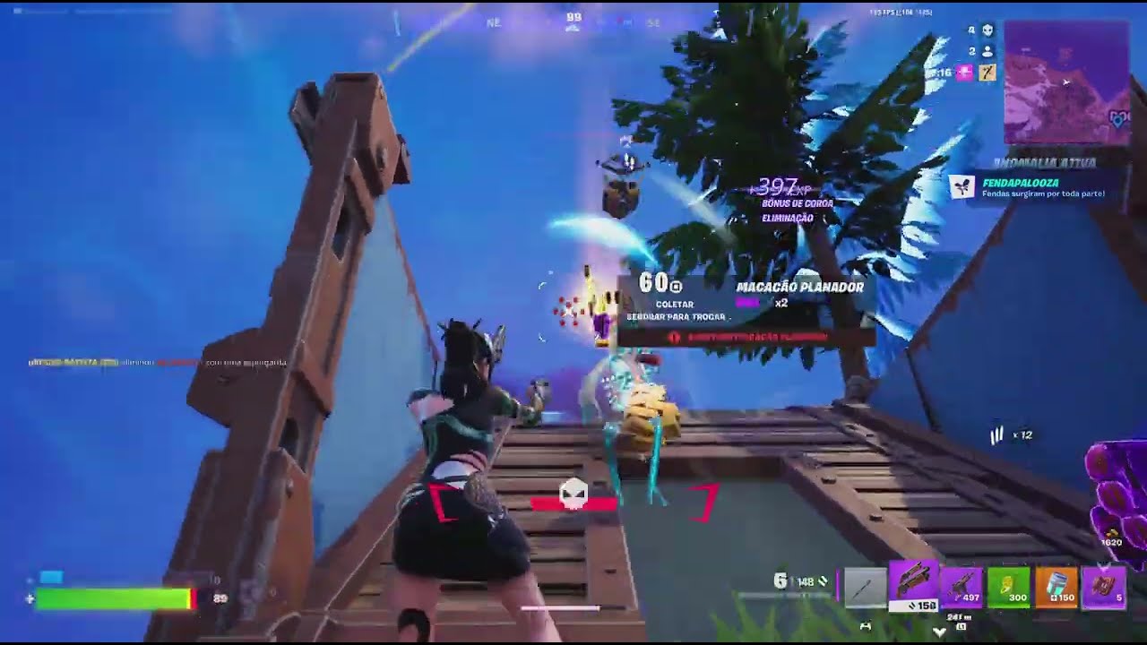 Fortnite Trocação Vitória Solo C7 T1