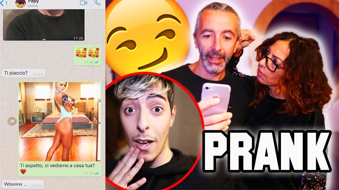 MI FINGO UNA DONNA E RIMORCHIO MIO PADRE - SCHERZO *MAMMA FURIOSA*