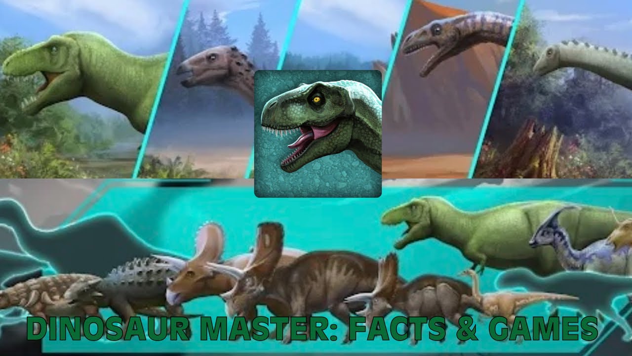 Dinosaur Master: Facts, Quiz, & Games!