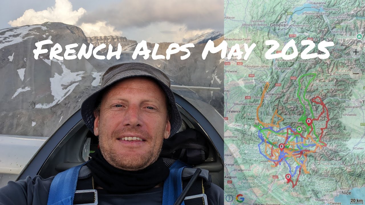 Gliding - a month in the French Alps, 2025