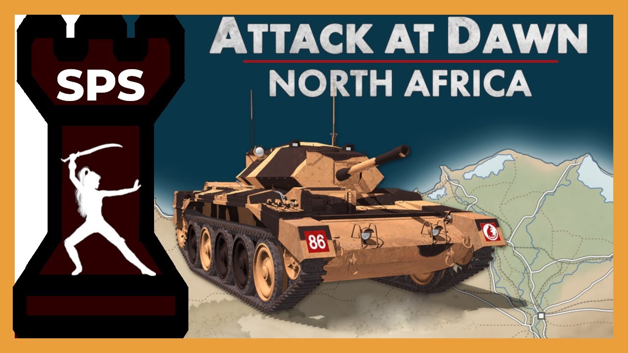 Attack at Dawn : North Africa (Wargame) - Demo - Let's Play, Introduction