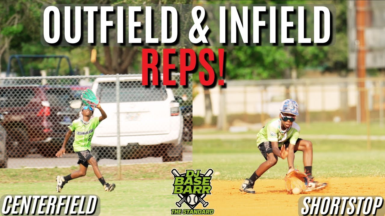 Getting Reps In: DJ Barr&rsquo;s Outfield & Infield Training Session ⚾💯