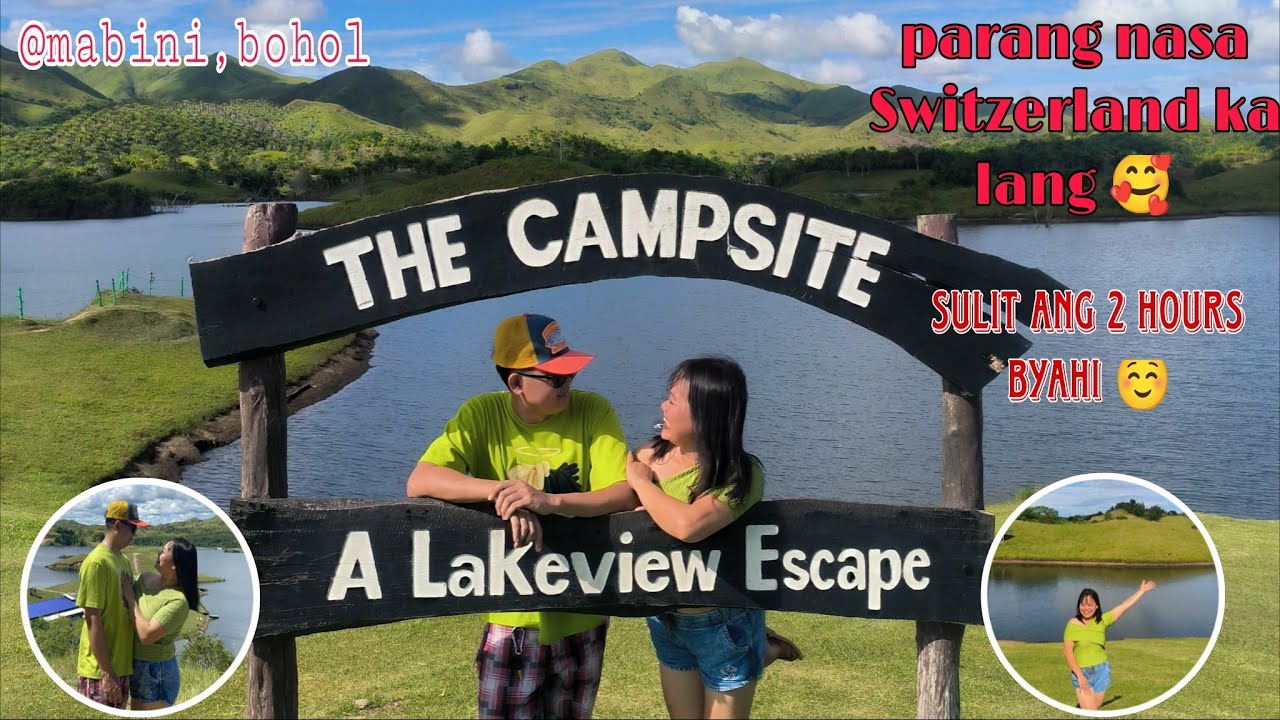 КЕМПИНГ: ОТДЫХ С ВИДОМ НА ОЗЕРО #JOSHAMTV #mabinibohol #campsite #lakeview #bohol
