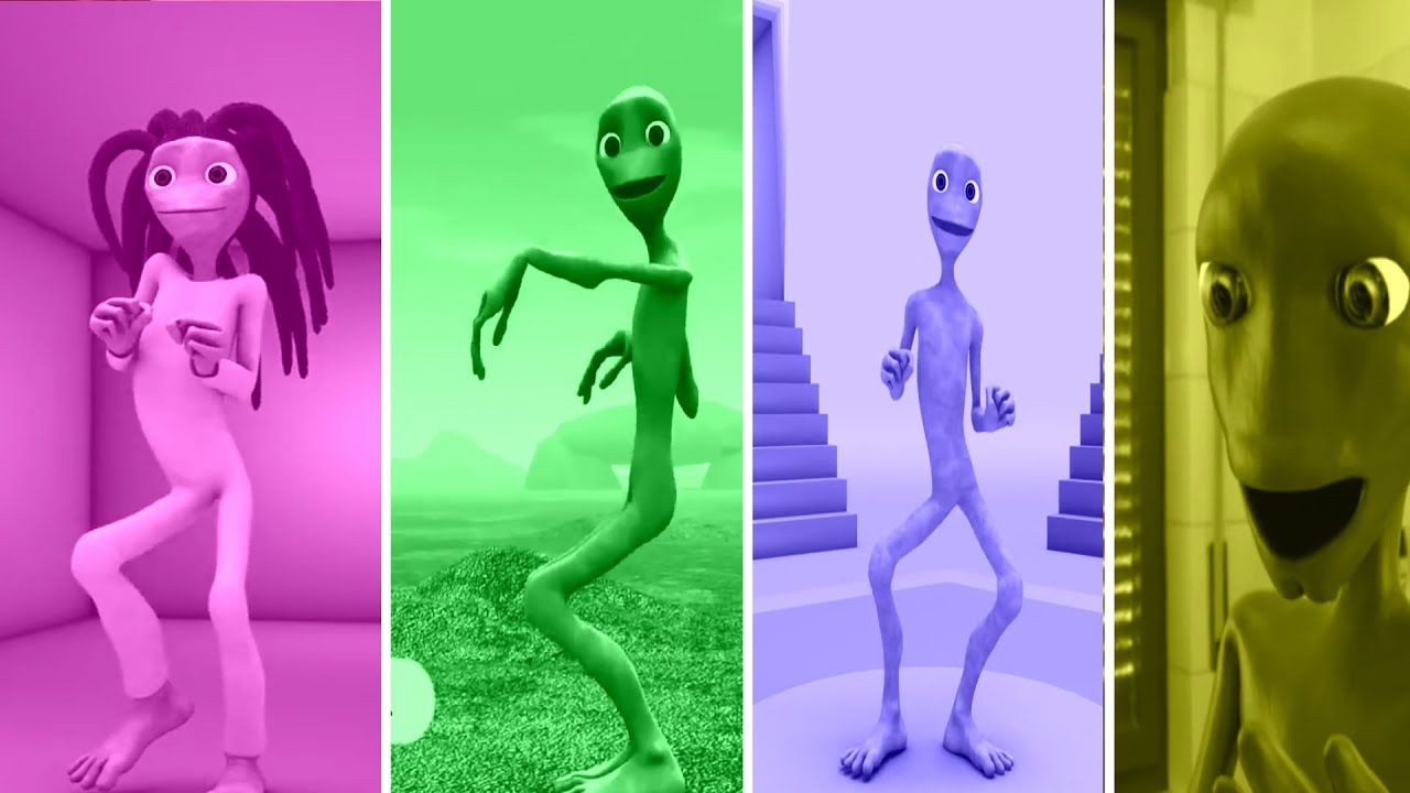 Alien Dance VS Funny Alien Dame Tu Cosita Dance Funny Alien Dance Song