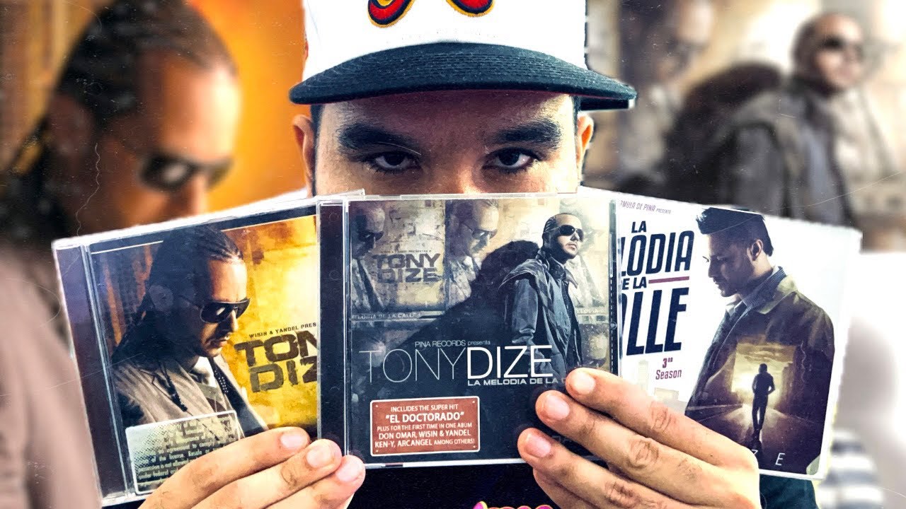 Abriendo la DISCOGRAFÍA COMPLETA de TONY DIZE LA MELODÍA DE LA CALLE