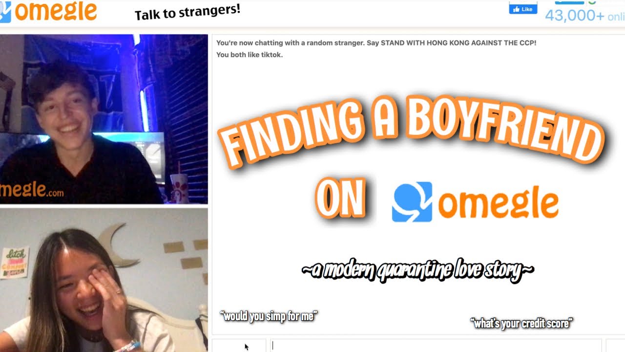 FINDING A BOYFRIEND ON OMEGLE